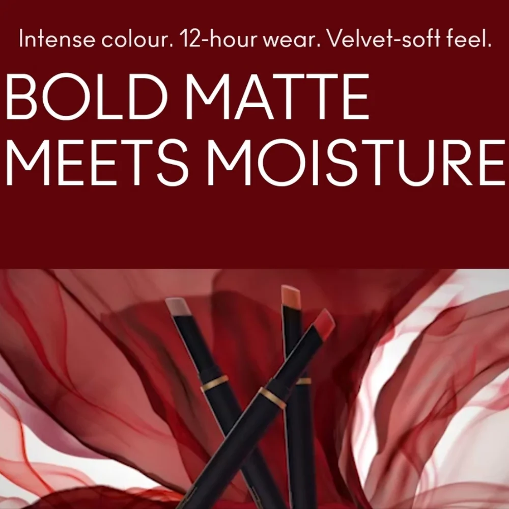 Mac Cosmetics Powder Kiss Velvet Blur Slim Stick Lipstick | Ruby New | Brand New
